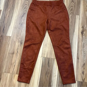 Zac & Rachel Faux Suede Leggings Size Medium